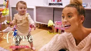 Baby Sunday Takes Her First Steps | Ferne McCann: First Time Mum