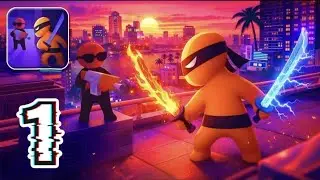 Stealth Master - Gameplay Walkthrough Part 1 Become A Stealth Master Assassin Ninja (iOS, Android)