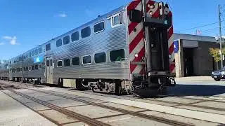 metra 173 operation lifesaver and metra 167 at Norwood Park