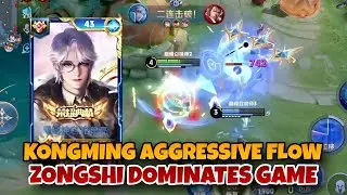 ZONGSHI&rsquo;S KONGMING UNLEASHED 🔥 CRAZY BURST DAMAGE, PERFECT COMBOS & SMART ROTATIONS | HONOR OF KINGS