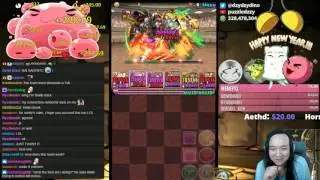 [PAD][Twitch] Trailokyavijaya Team vs. Challenge 10, buttoning MZeus! (FULL RUN)