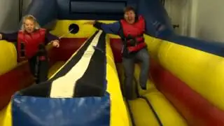 Two Lane Inflatable Bungee Run
