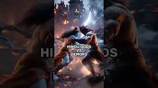 HINDU GODS vs DEMONS 😱⚡🕉️ #aifusion #midjourney #dnafusion #hindugod