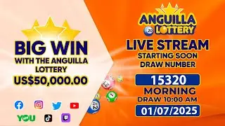 Emisión en directo de Madroka Anguilla Lottery, LTD 15320