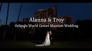 Orlando World Center Marriott Wedding | Alanna & Troy - Orlando Wedding Photographer