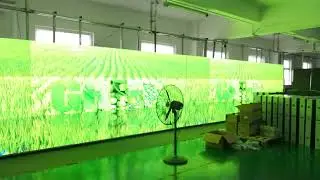 P4.81 outdoor fixed LED screen video