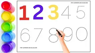 Learn Numbers 1 to 100 for Kids | Tracing & Counting Worksheets