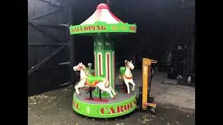 JOLLY ROGER/AMUTEC CAROUSEL KIDDIE RIDE
