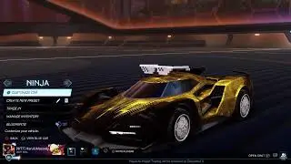 Rocket League  ||  Giving away Golden Gifts