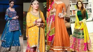 New Stylish & Beautiful Bride Sister's Mehndi Dress Designing Ideas 2026