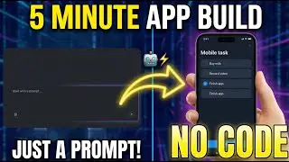 I Built a Real Mobile App in 5 Minutes (No Code Required)