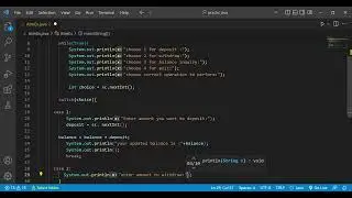 Atm machine program in java by using simple explanation