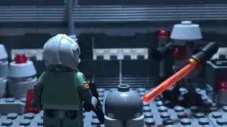 Sci-fi Battle | LEGO Stop motion animation