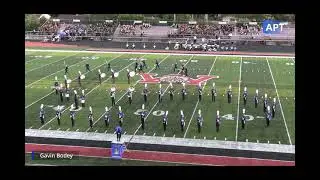 Miami East HS Marching Band at Wayne Halftime USA 9-6-2025