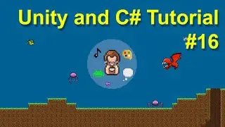Unity and C# Tutorial 16   In Unity and more Inheritance!