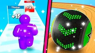 Tall Man Run Vs Going Balls All Levels Android iOS Gameplay Walkthrough 4K Nr 36