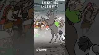 #gnome #war #battle #crawly #animation #wizard #knight #fyp #funny #parody #meme