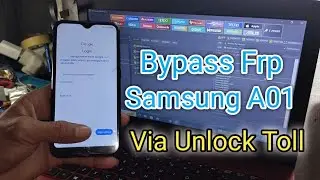 Frp Bypass Akun Google Samsung A01 via Unlock toll 100% work