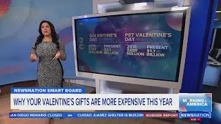 Why your Valentine's Day gifts are more expensive this year | Morning in America