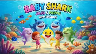 🦈 Shark Dance Song for Kids | JuJJu Kids | Baby Shark Rhyme