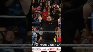 THE TRIBAL THIEF #wwechampion #summerslam #wwe #wweevent #prowrestling