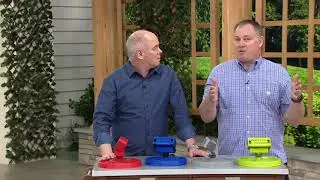 Aqua Joe Oscillating Sprinkler with Customizable Spray Patterns on QVC
