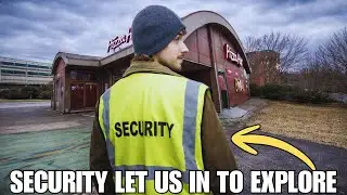 SECURITY LET US IN TO ABANDONED PIZZA HUT