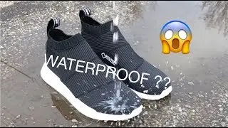 WATERPROOF SHOES!!!!! NMD GORE-TEX UNBOXING, ON FOOT AND REVIEW