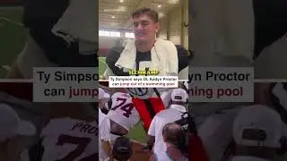 The big man is an ATHLETE 😤
