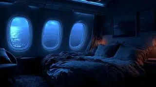 Airplane White Noise ✈️ Soft, Consistent Engine Noise for Relaxation