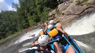 Bull Sluice Section 4 Chattooga River class 4 rapid #swimAlert