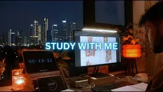 1-Hour Study With Me - Pomodoro, Medical Student, Hyperfocus