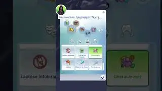Changing your traits can kill your sim #supersim #sims4