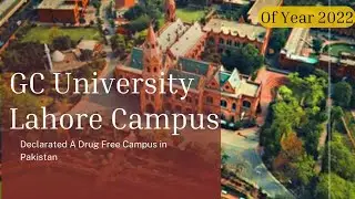 MOU Signing Ceremony|GCU is Drug-free University of Pakistan| With the Colleboration of Chugtai Lab