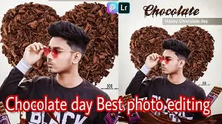 Chocolate Day ka photo editing||how to do Chocolate Day photo editing