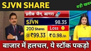 sjvn share latest news 🔴 sjvn share today update, market trends, and fundamental analysis