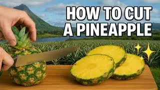 Immersive pineapple cutting #Immersive #Fruitcutting #Pineapple #Studentsabroad