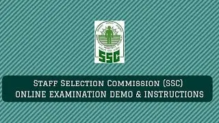 SSC Online Exam Demo for Government Exam Jobs