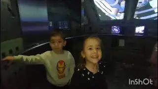 Duru ile Enes GUHEM Gezisinde Uzay yolculuğunda