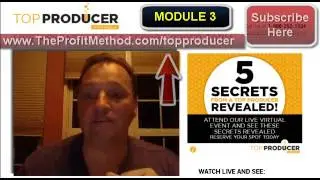 Top Producer Formula Module 3 Lead Capture Pages