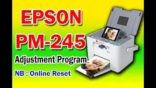 Epson PM 245 Adjustment Program