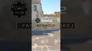 Dust2 Easy Fast Ct Smoke  #counterstrike  #counterstrike2 #gaming #cs2 #faceit
