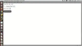 HOW TO REMOVE AN ELEMENT FROM A LIST IN PYTHON.