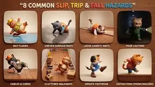 Slip, Trip & Fall: 8 Hilarious Hazards (and How Whisker Survived!)