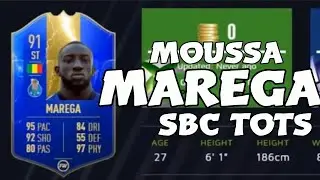 MAREGA SBC TOTS FIFA 19 (CHEAPEST!)