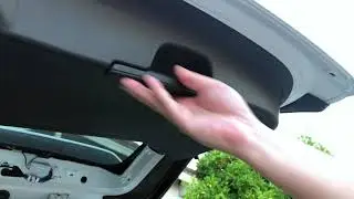 2019 Subaru Ascent Tail Gate Trim Panel removal