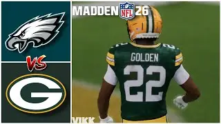 Eagles vs Packers Week 10 Simulation (Madden 26 Rosters)
