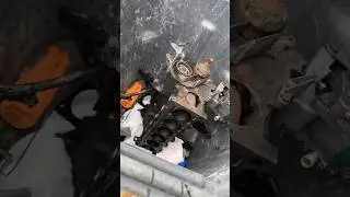 BMW Engine vs Garbage Truck