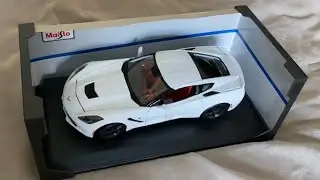 Maisto 2014 Corvette Stingray Z51 Unboxing (Scale 1/18)