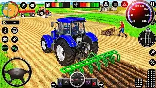 Modern Tractor Farming 3D - Real Village Tractor Driving Game - Android GamePlay 